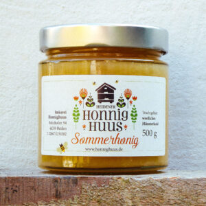 Sommerhonig im 500 g Glas